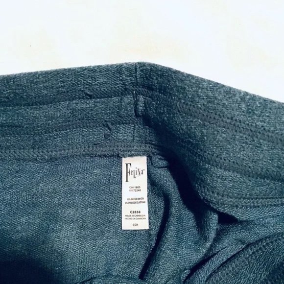 Felina Taylor French Terry Lounge Set Mykonos Blue - Picture 6 of 6